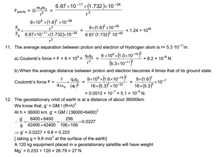 The Forces HC Verma Solution of Physics Part – 1