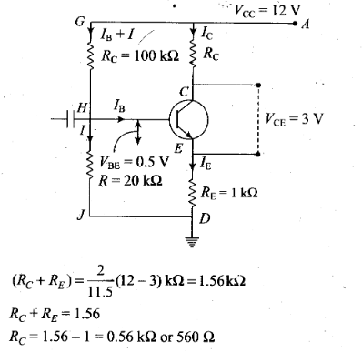 Semiconductor Electronics: Materials, Devices and Simple Circuits NCERT Exemplar Problems Solutions Physics