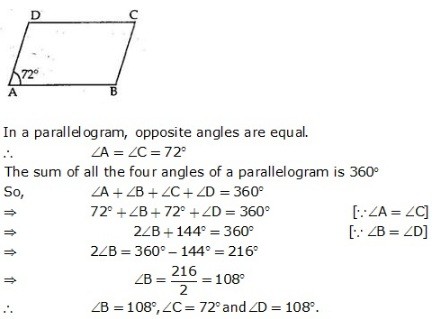 Chapter 8 Quadrilaterals RS Aggarwal Solution for Class 9th Maths