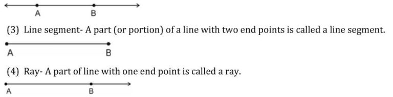 Chapter 6 Lines and Angles Notes for Class 9th Maths